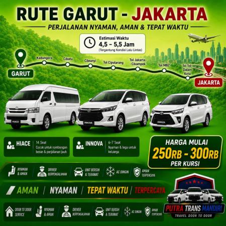 GARUT ↔ JAKARTA 